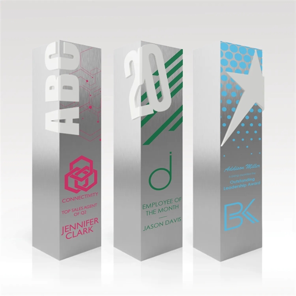Square Aluminum Award