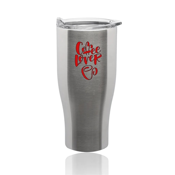 Monroe 27 oz. Stainless Steel Grip Travel Mug