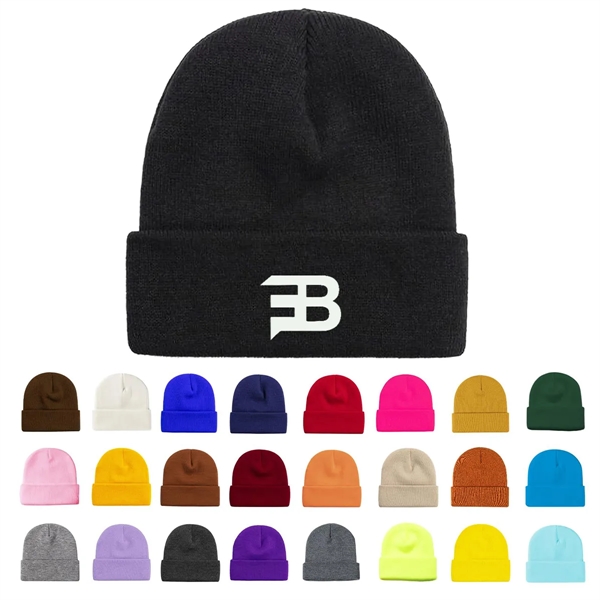 Unisex Beanie Soft Knit Hat Winter Skull Caps