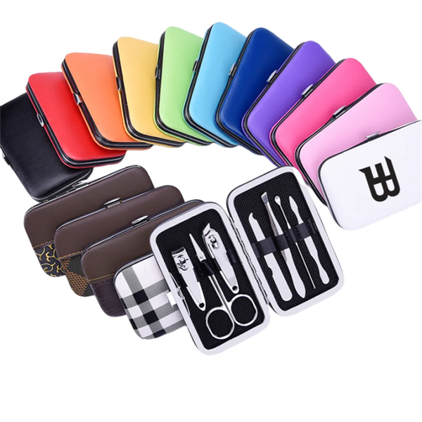 Manicure Set 7 in 1 Stainless Steel Nail Clippers Scissor