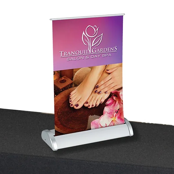 11" x 17" Tabletop Retractable Banner (Full Color)
