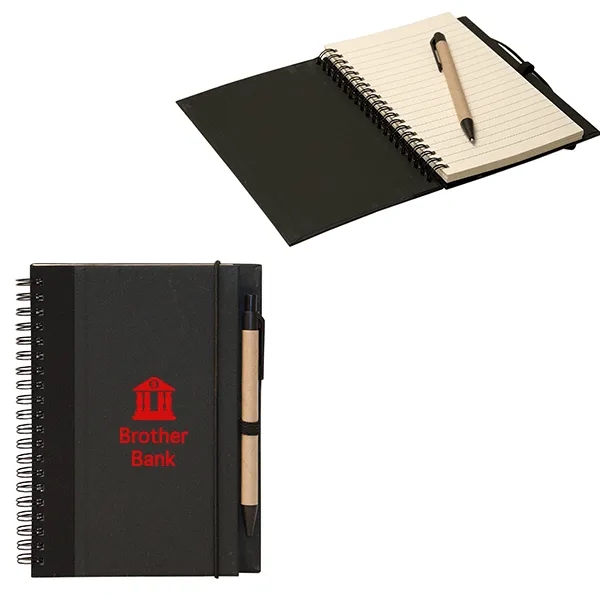 70 sheets Recycled Cardboard Notebook