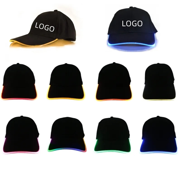 LED Light Up Baseball Cap