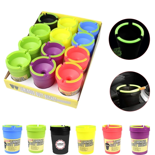 Glow in the Dark Butt Bucket Ashtray