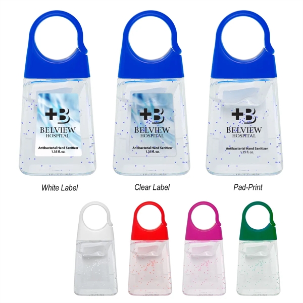 1.35 Oz. Hand Sanitizer With Color Moisture Beads