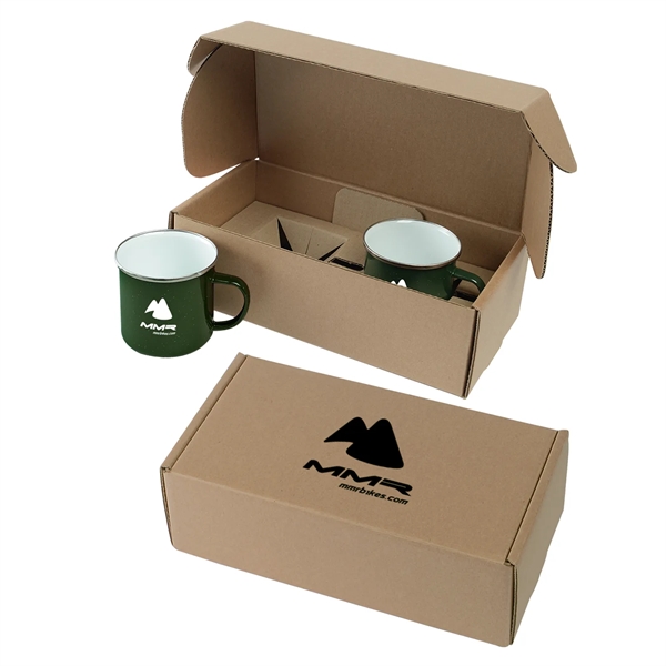 16 oz. Speckle-IT Stainless Steel Camping Mug Gift Box Set