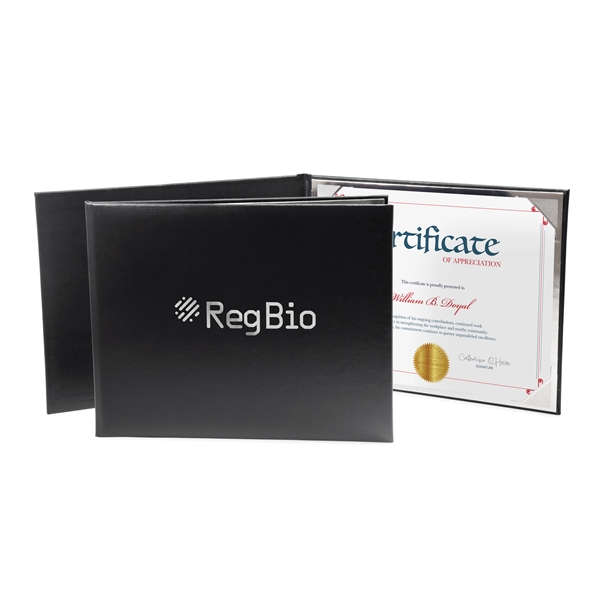Padded Single Certificate Folder-8.5" x 11"