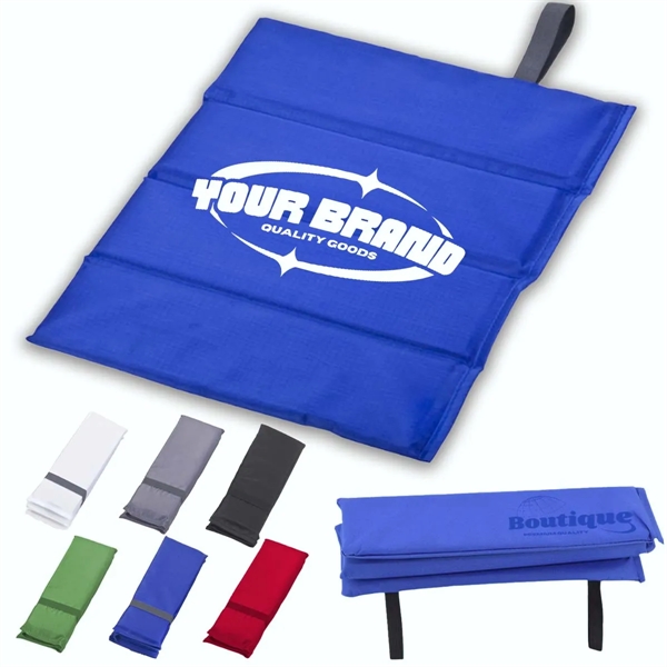 Thick and Soft Foldable Stadium Cushion W/ Handle