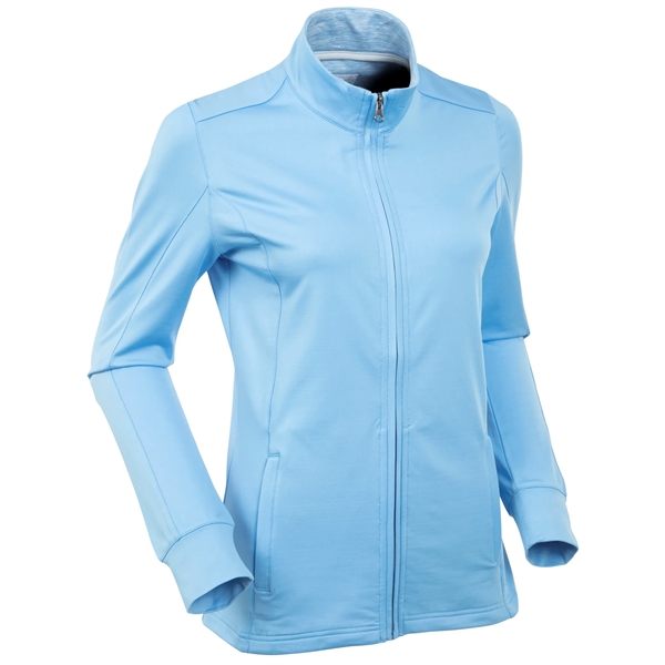 Bobby Jones Women's Scorecard Performance Full-Zip Jacket