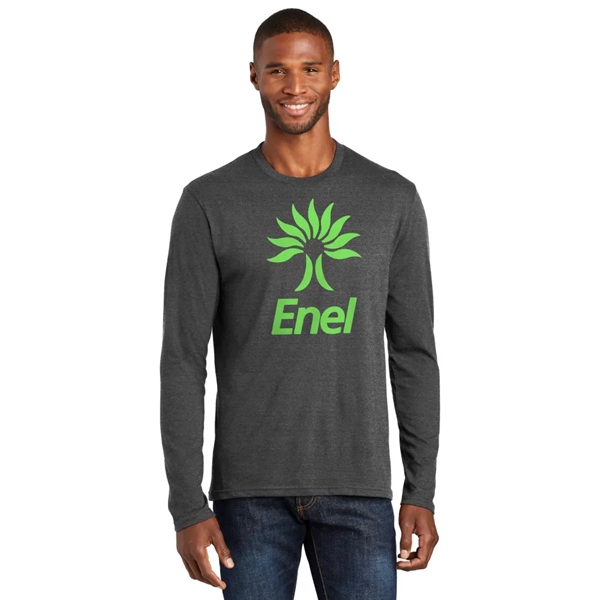 Port & Company® Long Sleeve Fan Favorite™ Blend Tee