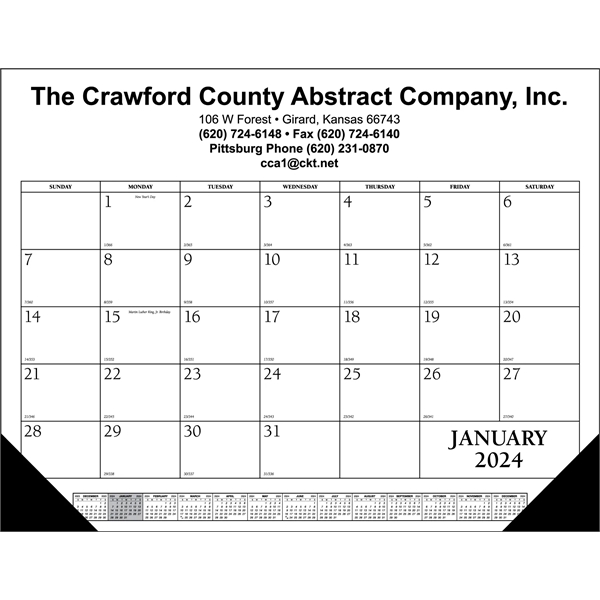 Economy desk pad