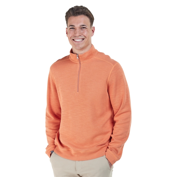 Storm Creek Men's Shoreliner Cotton/Bamboo Blend Quarter Zip