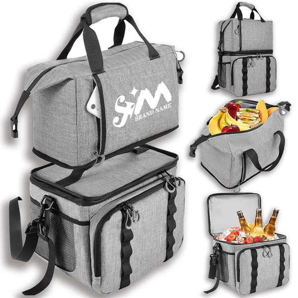 Large Double Layer Waterproof Leak Proof Cooler Backpack