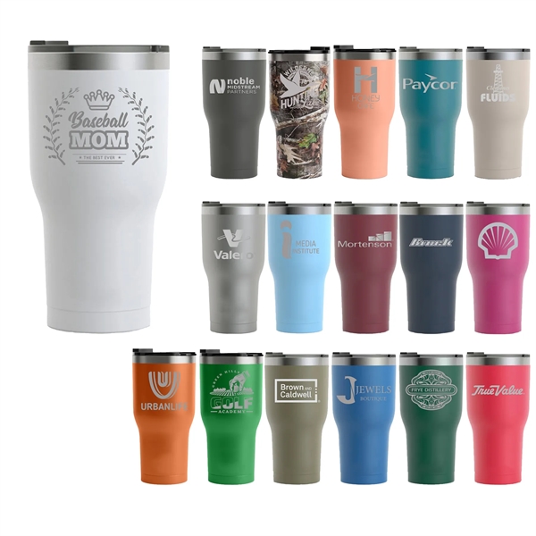 RTIC Ringed Tumbler 30 oz Stainless Steel