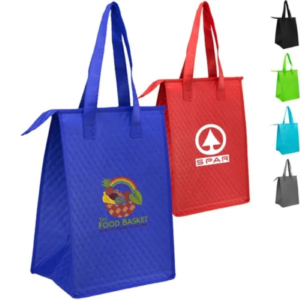 Non-Woven Lunch Cooler Tote Bag (9" x 13" x 6.5")