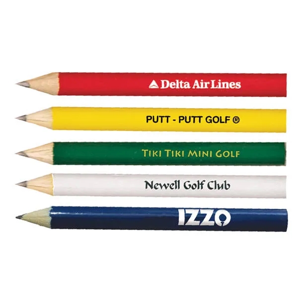 Round Golf Pencils