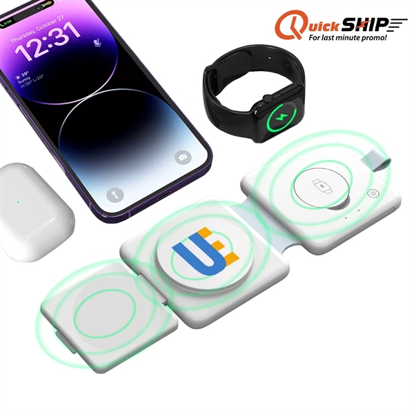 Cypress 3 in 1 MagSafe Foldable Wireless Charger