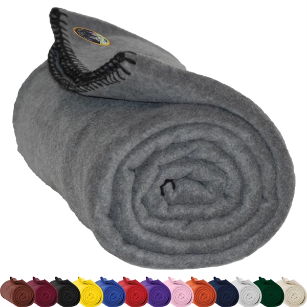 Polar Fleece Blankets W/ Custom Imprint, 50" X 60"