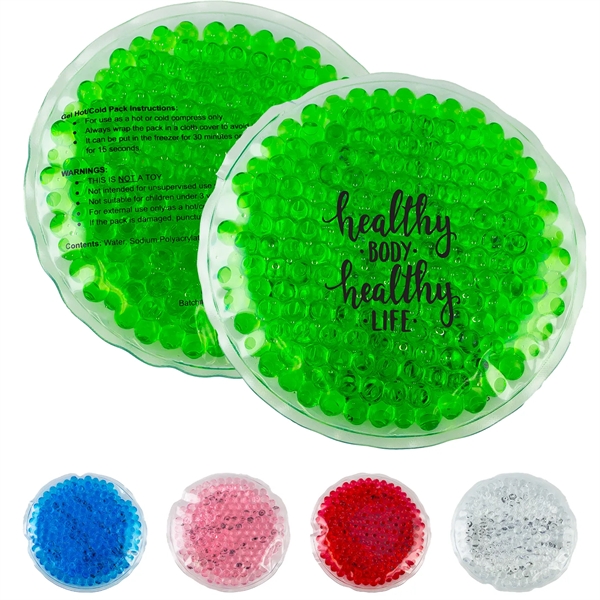 Glacier Small Round Gel Beads Hot/cold Pack