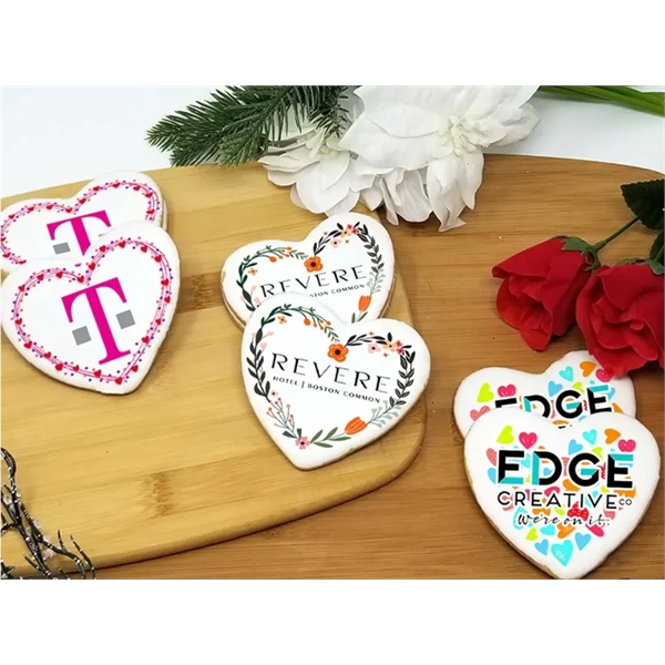 Valentine's Day Logo Cookies