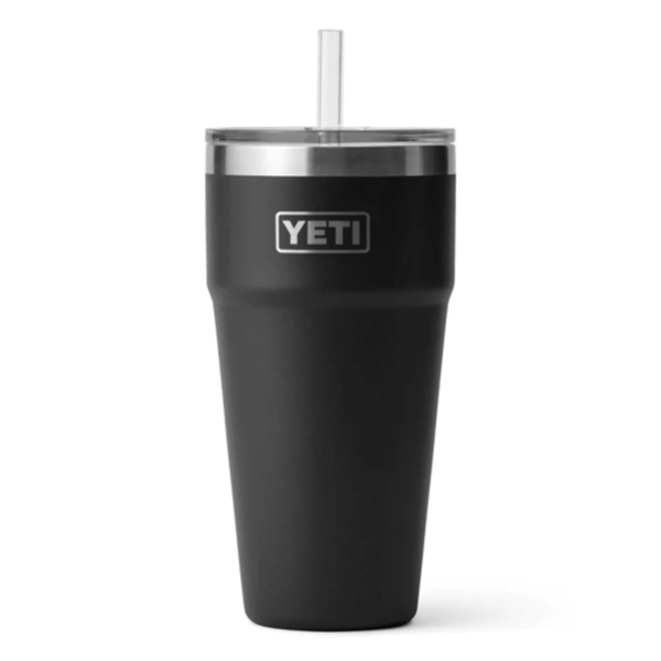 26 Oz YETI® Stainless Steel Insulated Tumbler w/ Straw