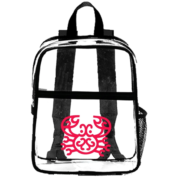 EventGuard Clear Stadium Backpack 10" x 12" x 4"