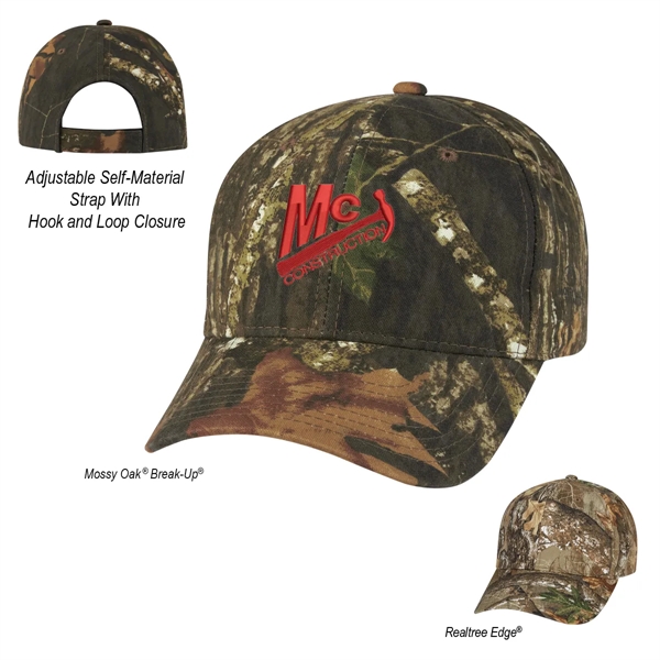 Realtree® And Mossy Oak® Hunter's Retreat Camouflage Cap