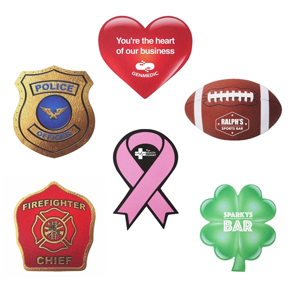 Full Color 5" Shaped Jar/Bottle Opener