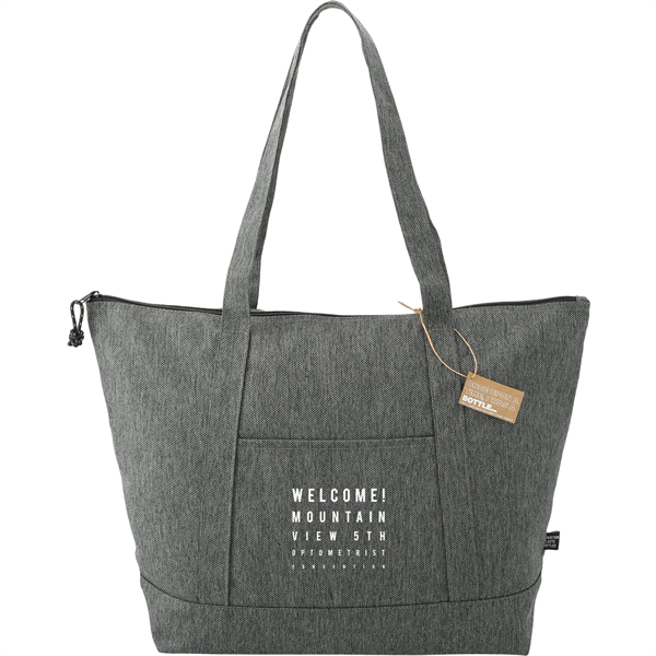Vila Recycled Zippered Tote