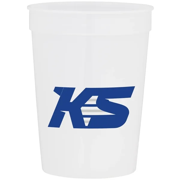 Solid 12oz Recycled Stadium Cup