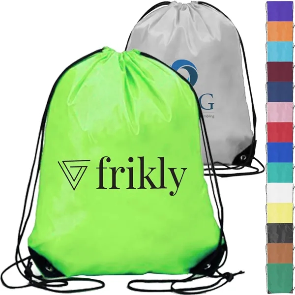 Hexagonal Fabric Drawstring w/ Reinforced Corner 13.5"x16.5"