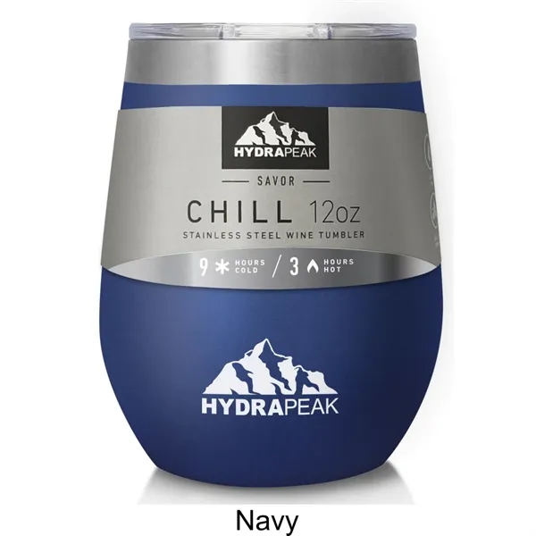 12oz Hydrapeak® Stainless Steel Insulated Stemless Tumbler