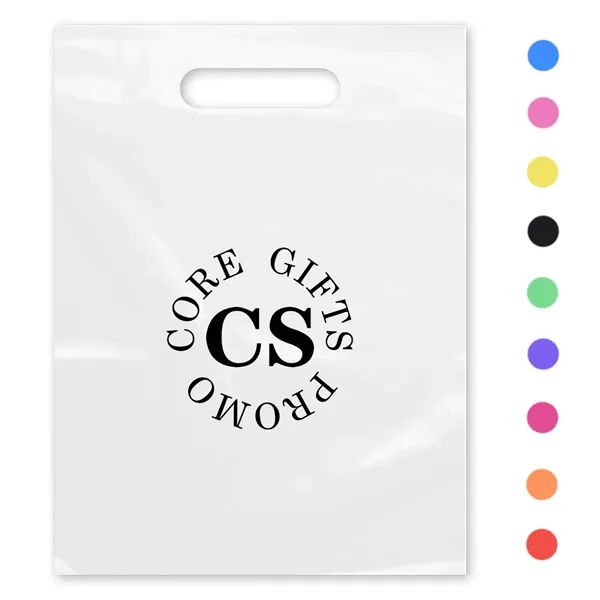 Die Cut Handle Plastic Shopping Bags