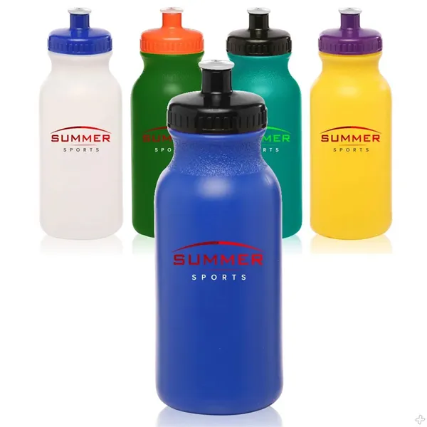 20 oz Custom Plastic Water Bottles