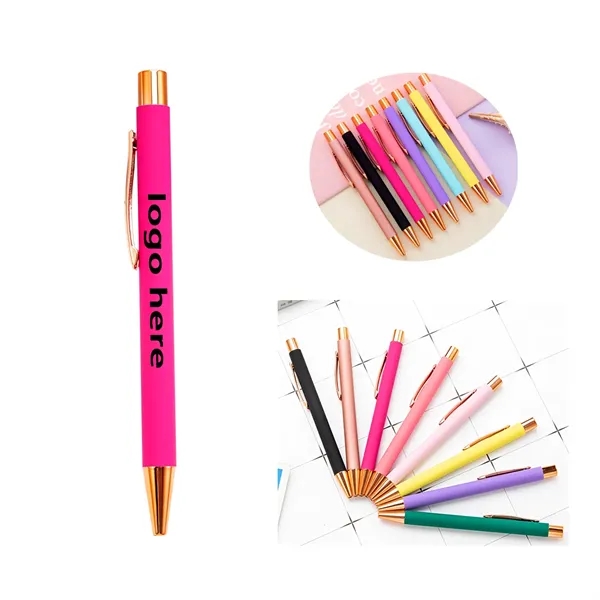 Durable Metal Press Ballpoint Pen
