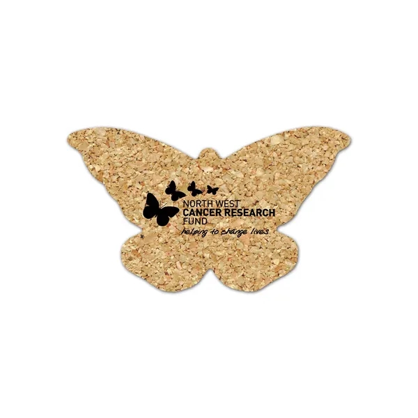 Butterfly Cork Coaster 4BT