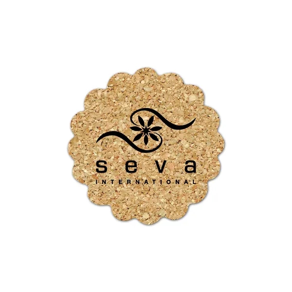 Flower Cork Coaster 4FL