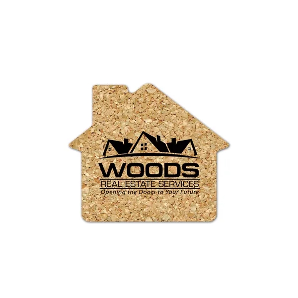 House Cork Coaster 4HS