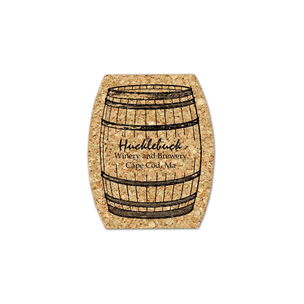 Barrel Cork Coaster