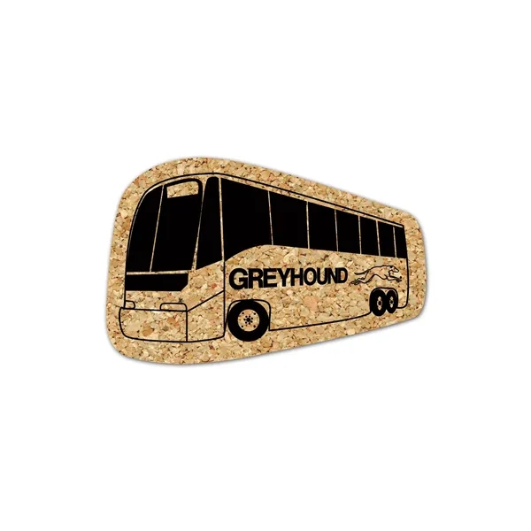 Bus Cork Coaster
