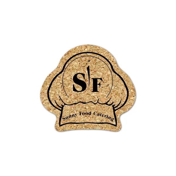 Chef Hat Cork Coaster