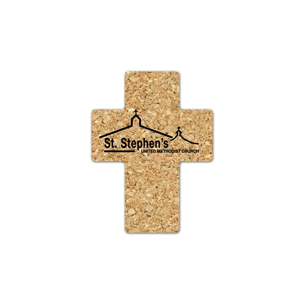 Cross Cork Coaster