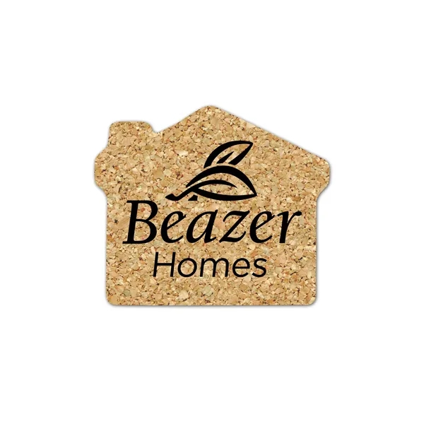 House Cork Coaster 5HO