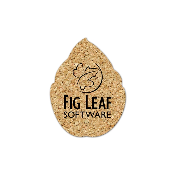 Leaf Cork Coaster