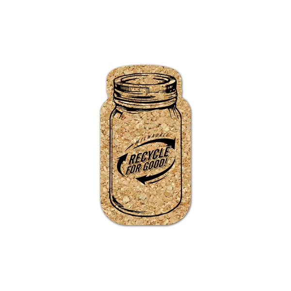 Mason Jar Cork Coaster