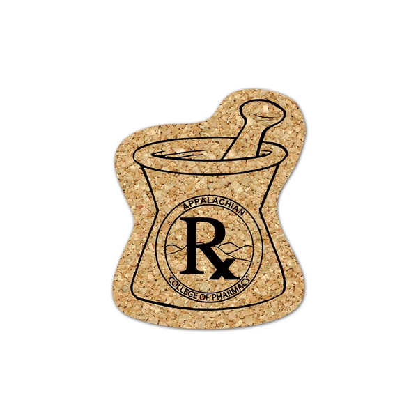 Mortar And Pestle Cork Coaster