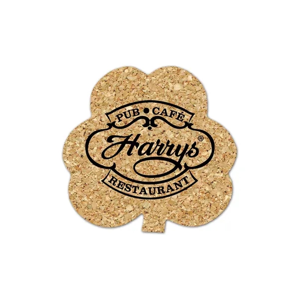 Shamrock Cork Coaster