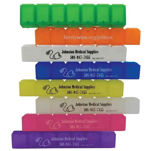 Weekly Pill Box 6"