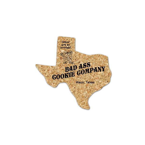 Texas Cork Coaster
