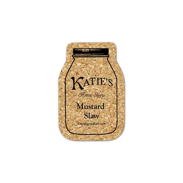 Wide Jar Cork Coaster